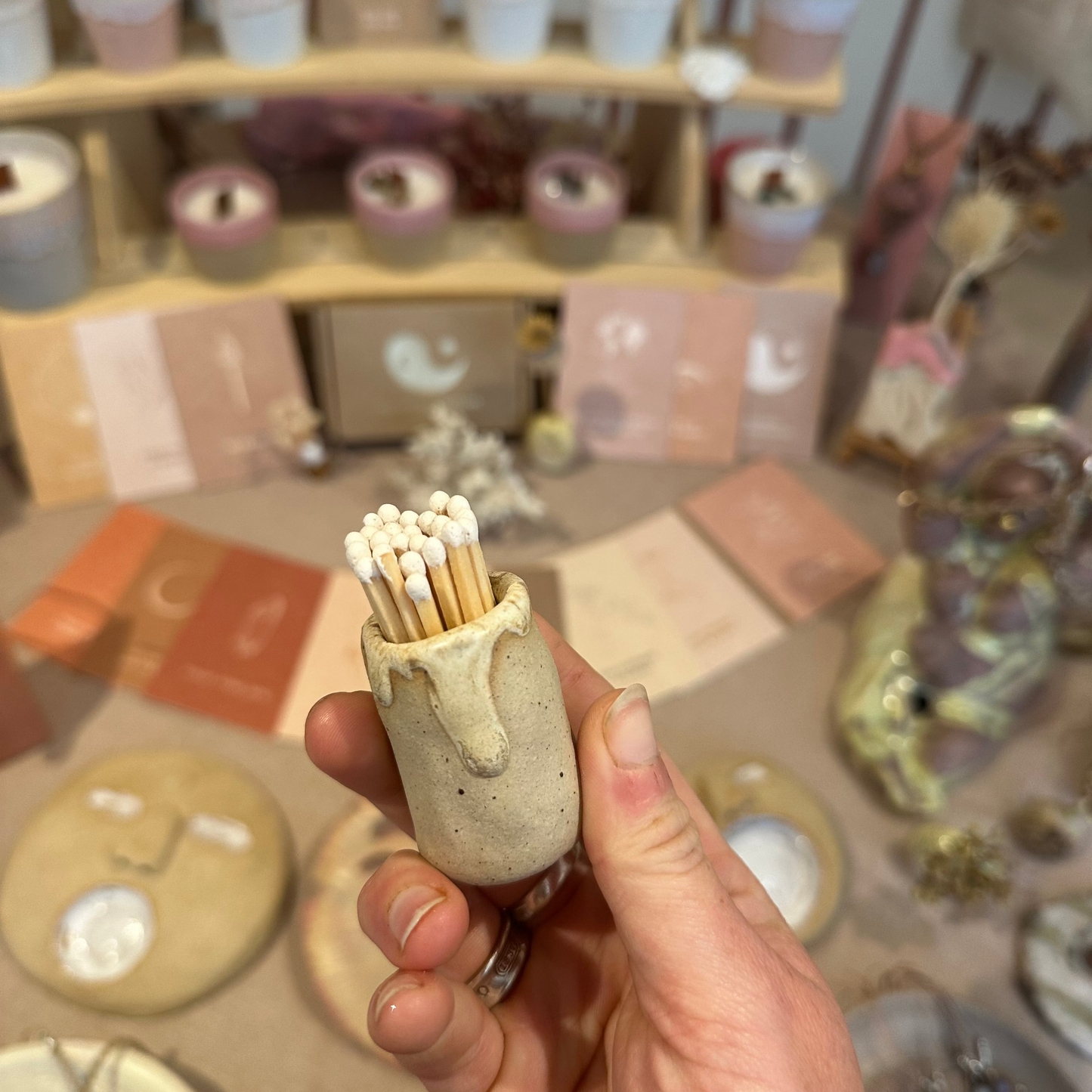 Ceramic Matchstick Holder