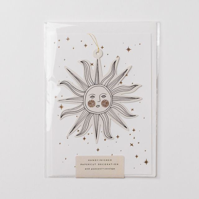 Celestial Hanging Card Decoration