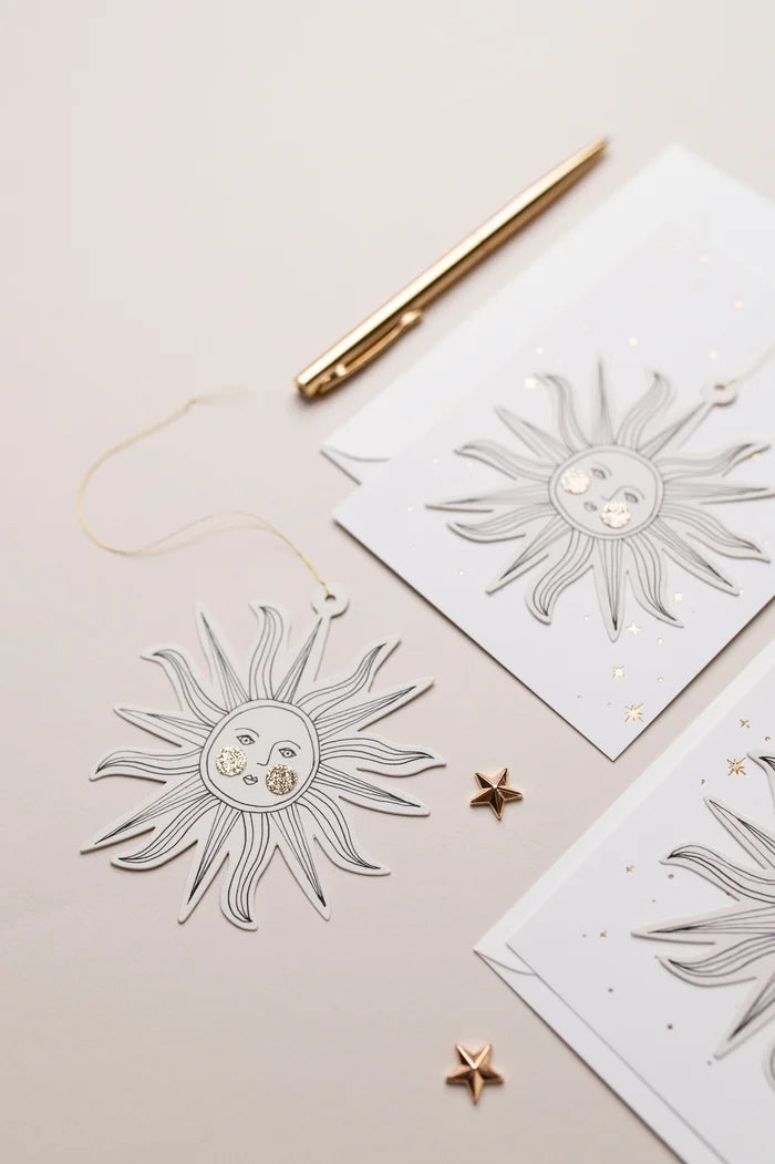 Celestial Hanging Card Decoration