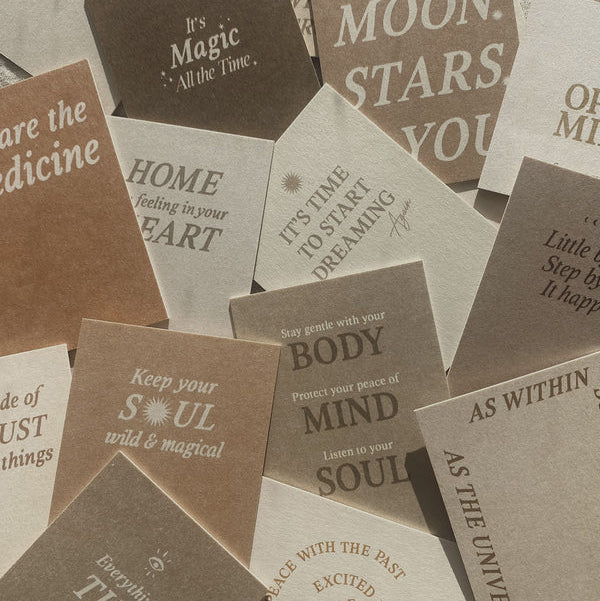 Affirmation Card Packs