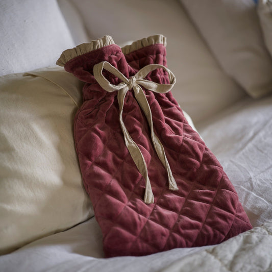 Velvet & Linen Hot Water Bottles