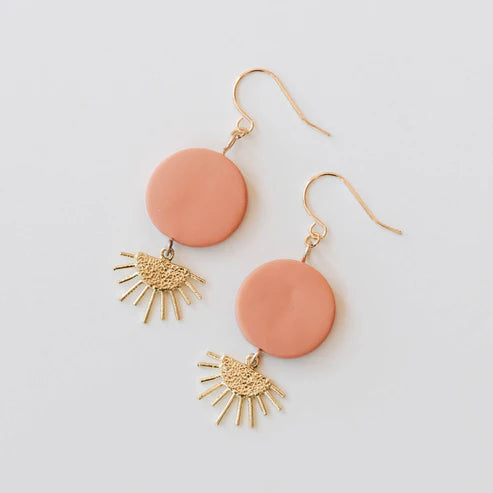 Sun Dangly Earrings