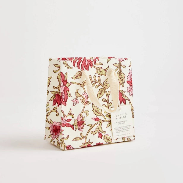 Festive Floral Gift Bags