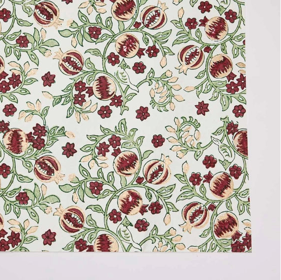 Festive Floral Wrapping Paper