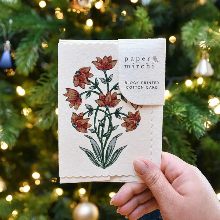 Festive Floral Cards
