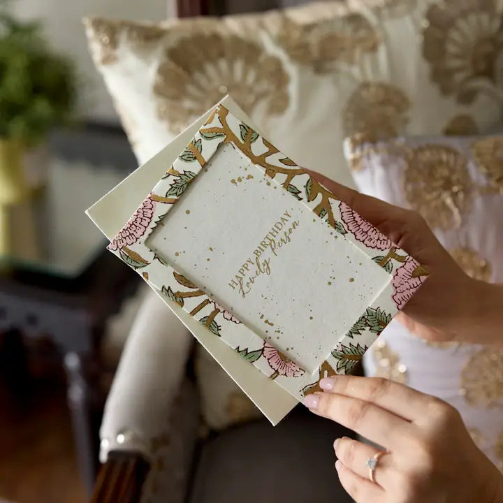 Photo Frame Birthday Card