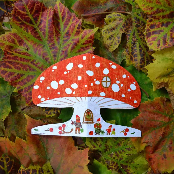 Festive Pop up Mushroom Card