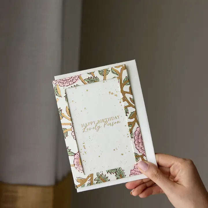 Photo Frame Birthday Card