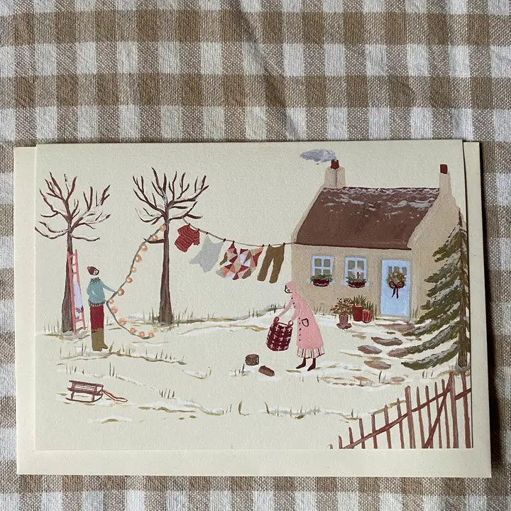 Festive Illustrated Greeting Cards