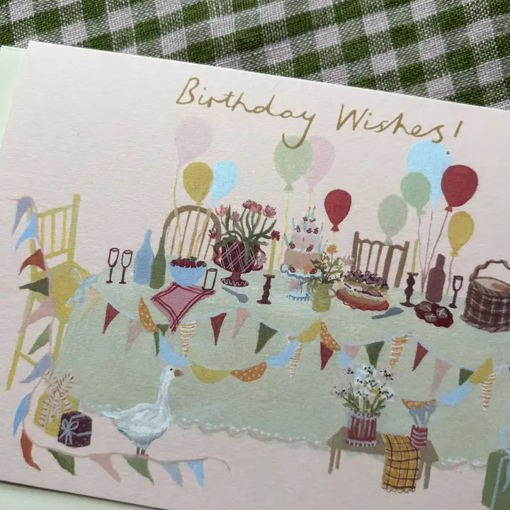 Birthday Illustrated Greeting Card