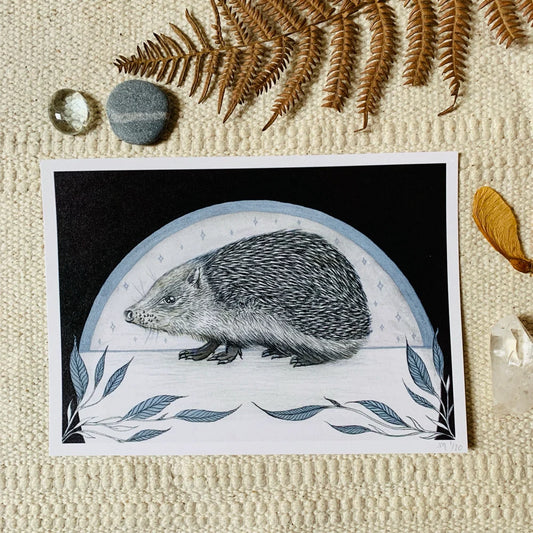 Hedgehog Print