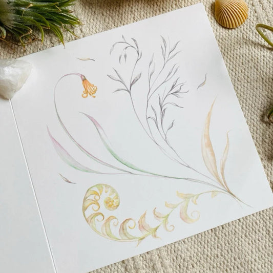 Botanical Greeting Card