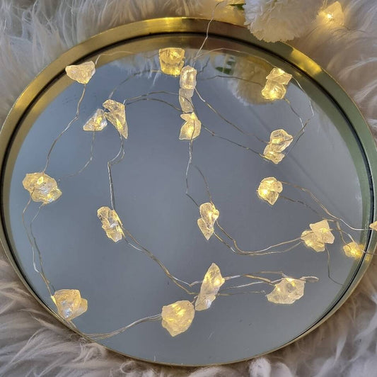 Clear Quartz Fairy Lights