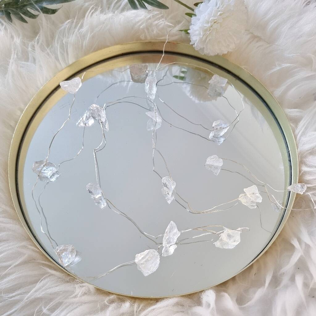 Clear Quartz Fairy Lights